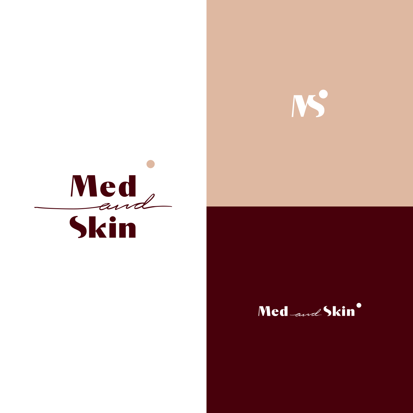 Logo of Med and Skin