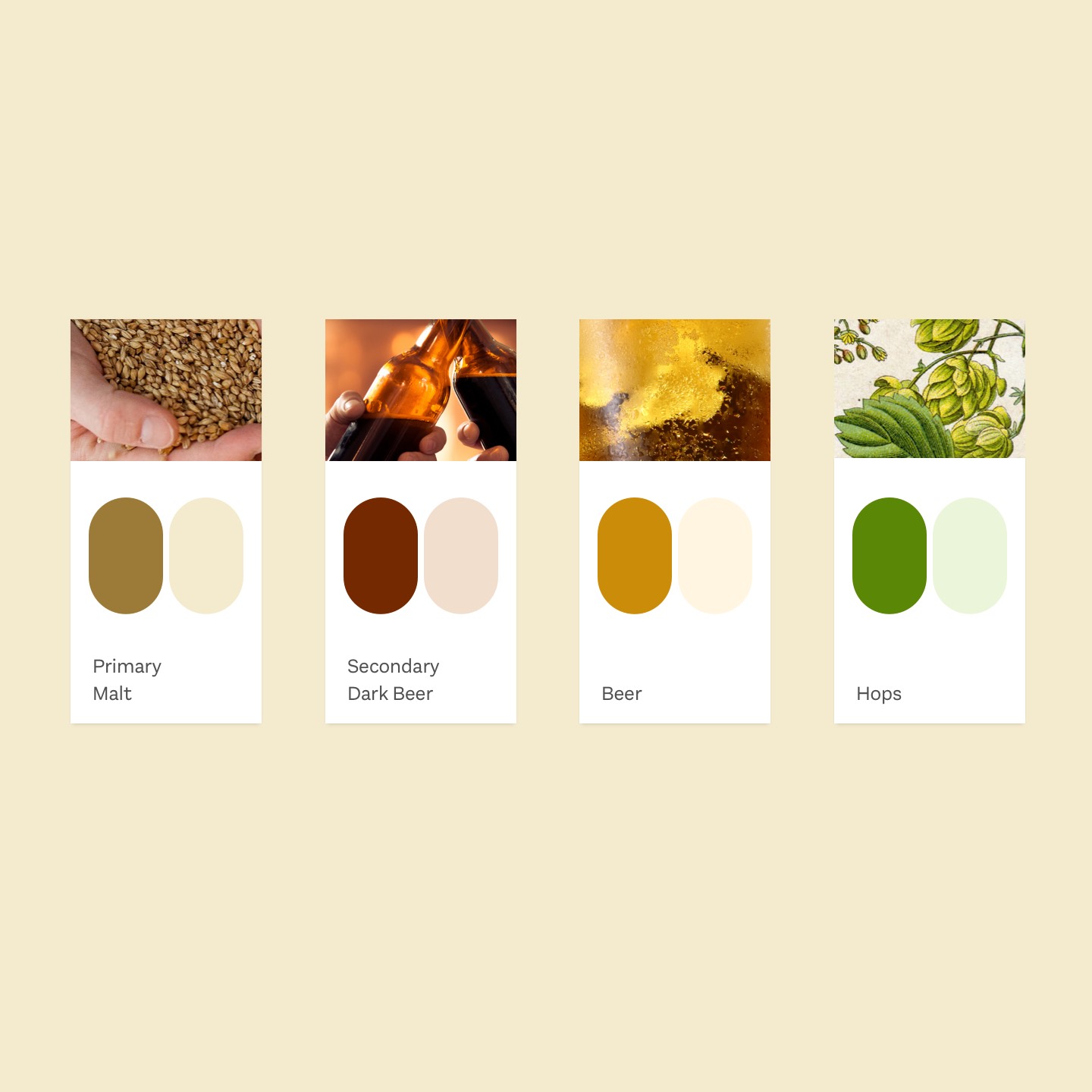 Color concept for braumeisterbund.at Color concept for braumeisterbund.at