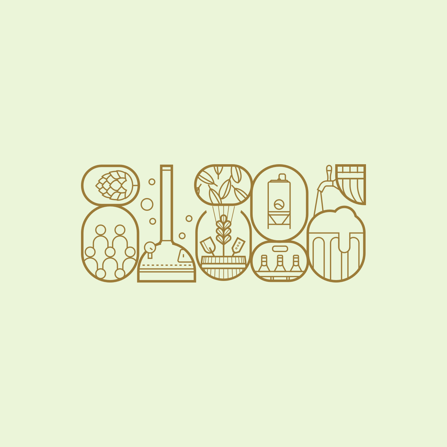 Vector Illustration for the homepage and teaser elements Vector illustration used on the homepage of braumeisterbund.at